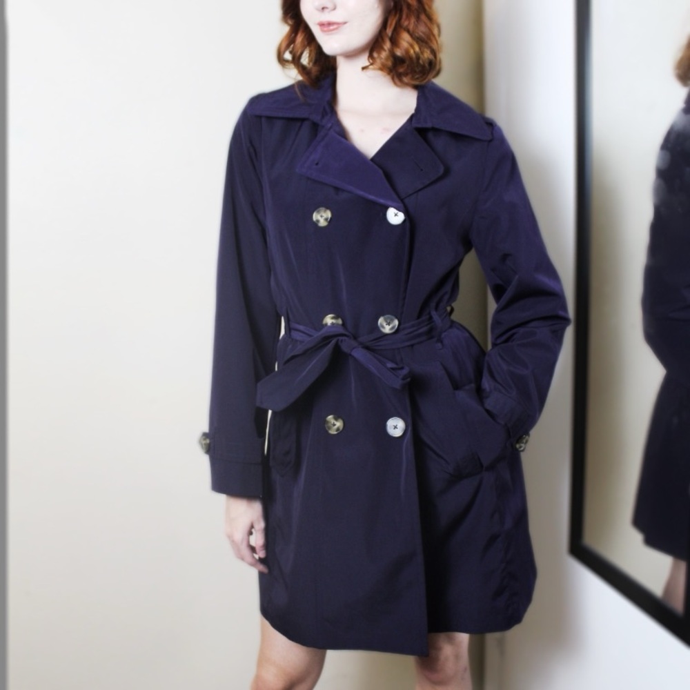 London Fog- Double Breasted Trench Coat